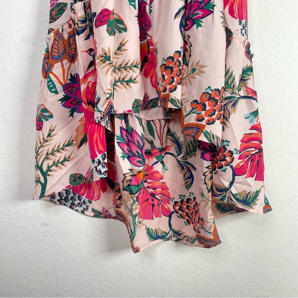 Raga Natura Bell Sleeve Cutout High-Low Midi Dress - Small - Picture 4 of 8